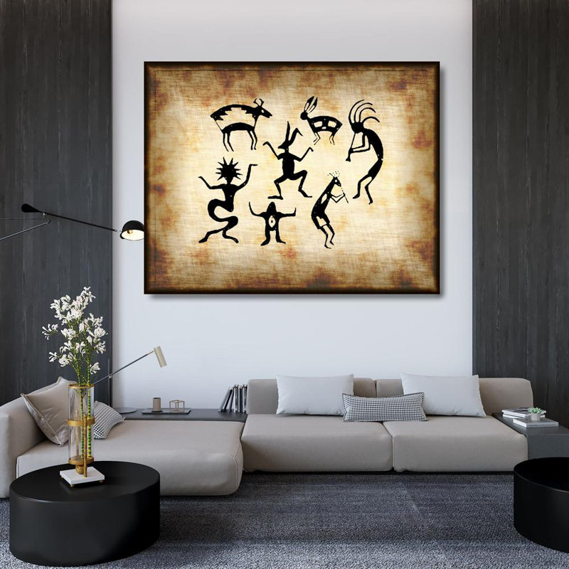 Petroglyph I, H 36 po x l 46 po