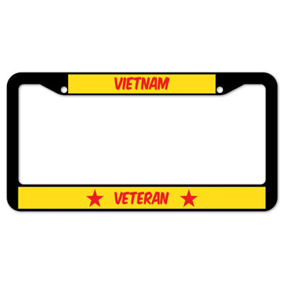 Vietnam Veteran Plate Frame