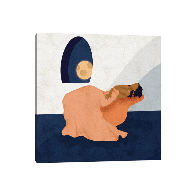 Imprimé, Toile tendue, H 18 po x l 18 po x 1,5 po, Pas de tapis