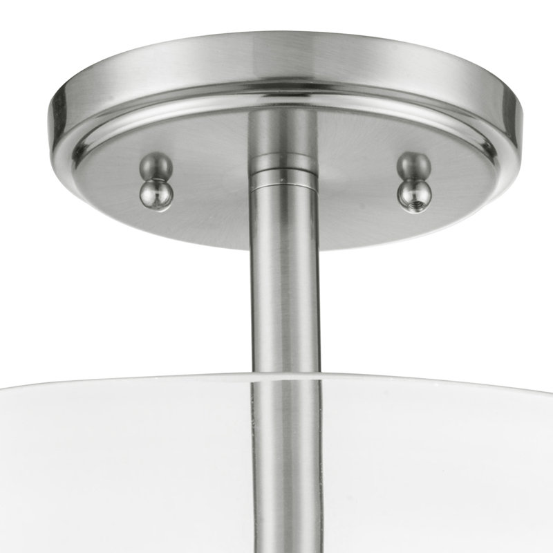 Luminaire d'intérieur semi-encastré Victoria, Nickel brossé