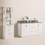 Ensemble de meuble-lavabo double 60 "Adela-1974281135-1974281134-1965375331