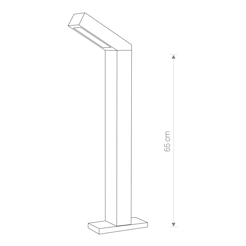 Ayva Frosted Bollards
