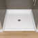 38'' W X 38'' D Acrylic Alcove White Shower Pan Single Threshold ADA Bathroom Shower Base Center Drain Shower Tray with Non-slip Design