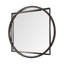 Farringdon Circle Solid Wood Mirror