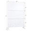 Panneaux d'intimité l 76 po H48 po - Métal pour balcon, écran blanc 48 po 76 po