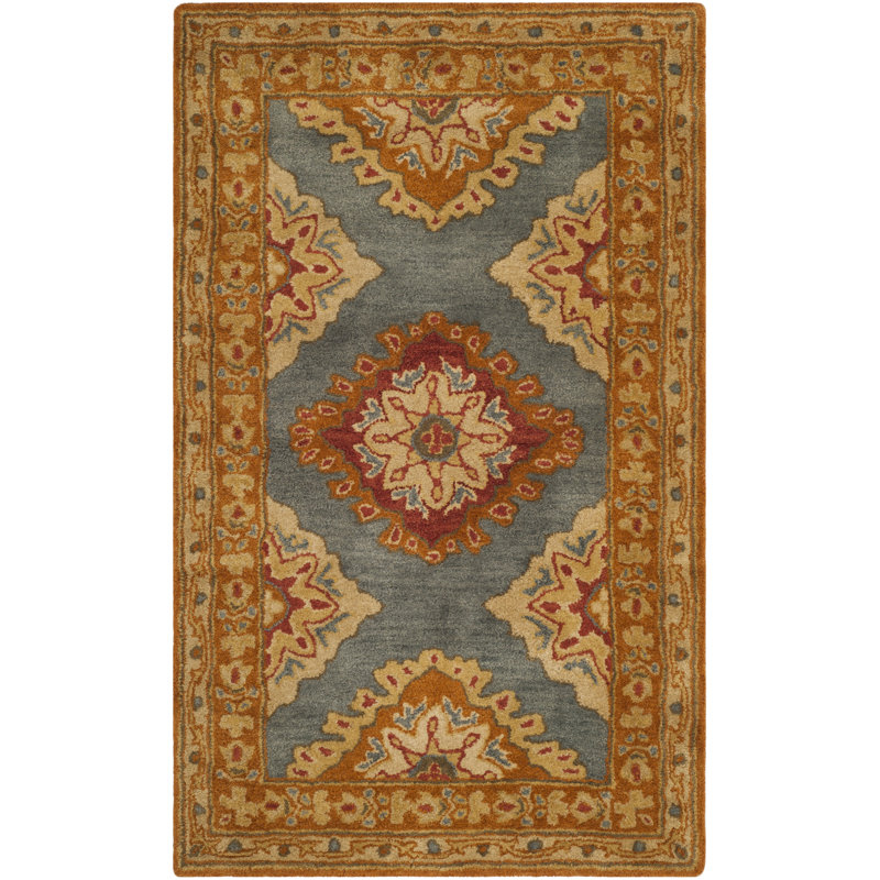 Cranmore Hand Tufted Wool Oriental Rug, Rectangle 3' X 5'