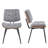 Fabric Upholstered Armless Chair-1413572128