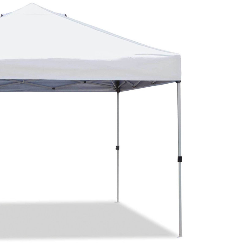 Straight Leg Instant 10 Ft. W x 10 Ft. D Steel Pop-Up Canopy