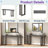 Console Table With Solid Pine Legs-546560750