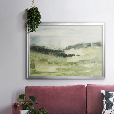 Hill Scramble II - Toile tendue avec châssis encadrée - 2759229