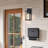 1-Light Outdoor Wall Lantern Sconce-674374162-706458149