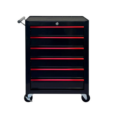 Mobile Tool Cabinets with Storage, Compact Steel Industrial Cart for Home Garage