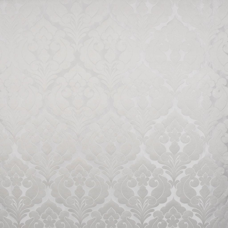 Allure Quatrefoil Fabric, Oyster