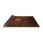 Tapis traditionnel rouge / brun-1799814002