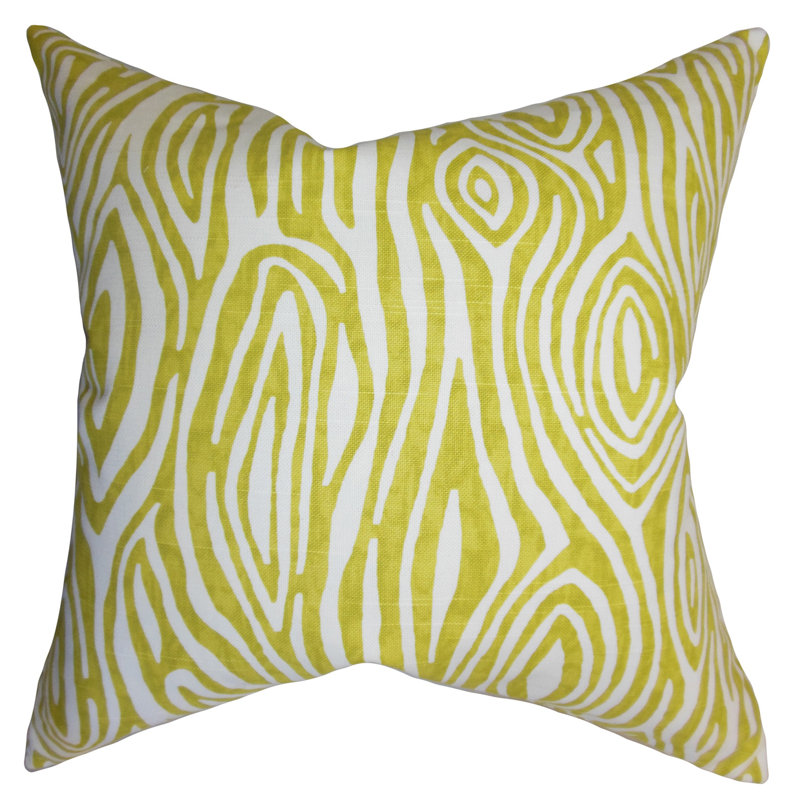 Animal Print Sham Set, Euro, Artist Green