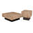 Camari Solid Wood Pedestal Coffee Table-2093346278