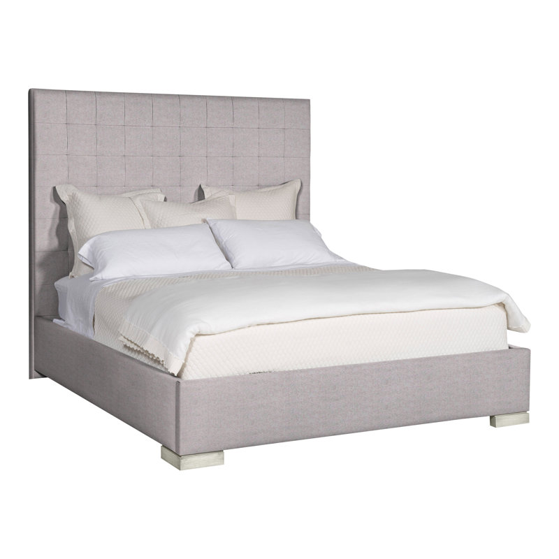 Wyeth Upholstered Bed, Nadia Linen, California King, Wrenn