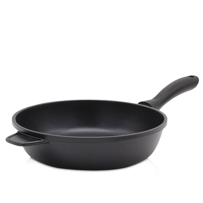 Leipzig Krüger Aluminum Cast Frying Pan, 28 cm diameter