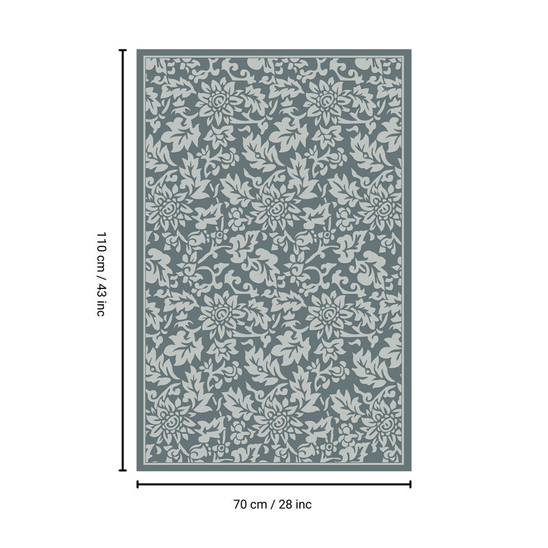 Tapis pour chambre à coucher, Rectangle 2 pi 4 po x 3 pi 7 po