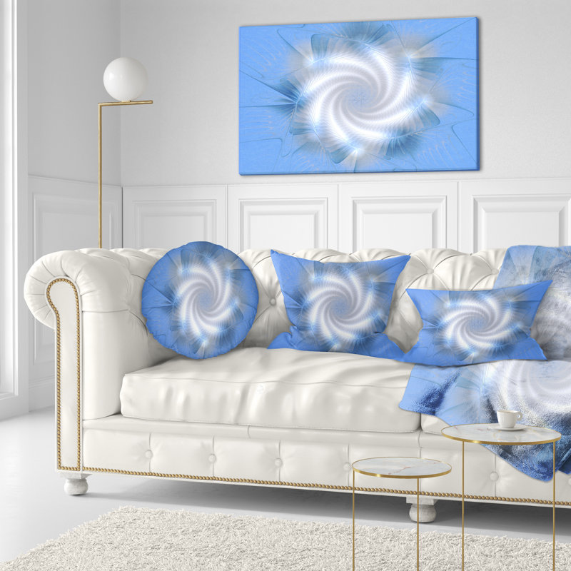 Coussin lombaire floral fractal star