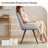 Modern Dining Chairs, 21.6"L*18.5"W*32.8"H, Tech Fabric Upholstery with Stylish Design, Sofa-Level Cushioning, Pet-Friendly, Durable Scratch Resistant, for Kitchen, Dining Room or Home Office-16849742-32018532
