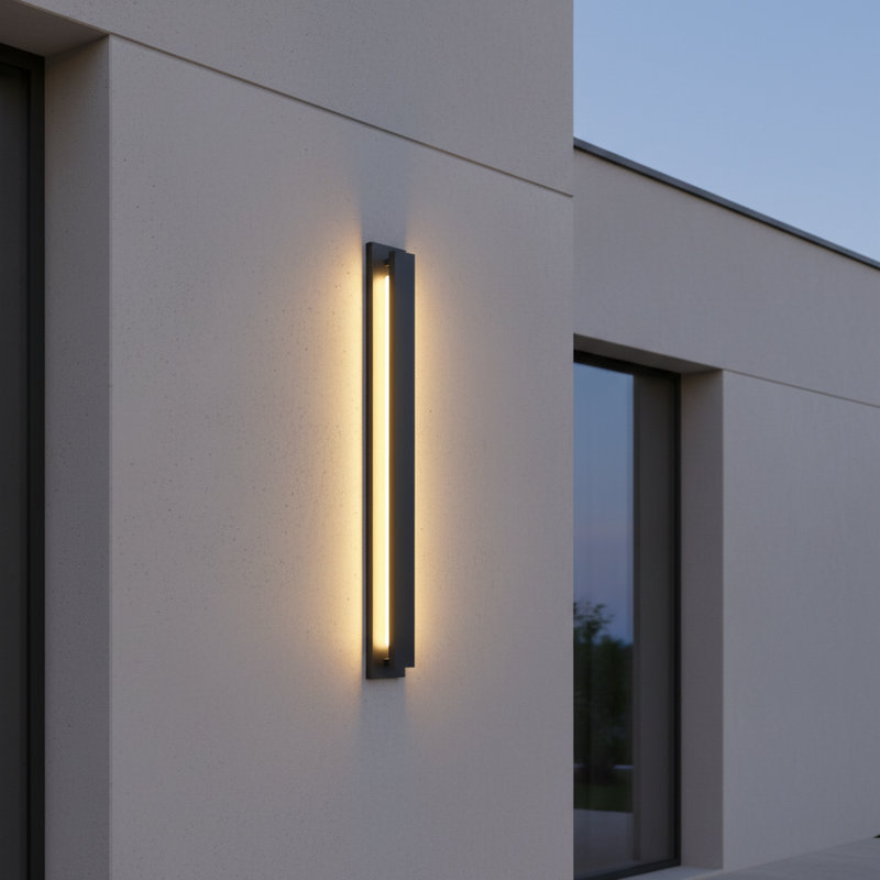 Luminaire mural d'extérieur Kegley, 20, H 35 po x l 4,3 po x P 2,7 po