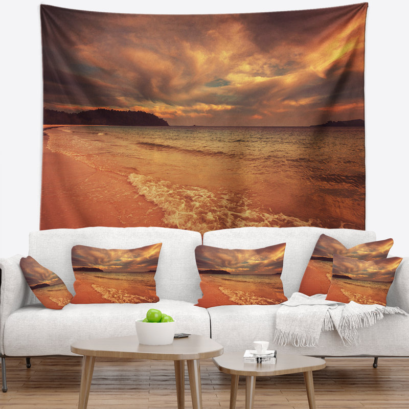 Polyester Tapestry, 50" H x 60" W
