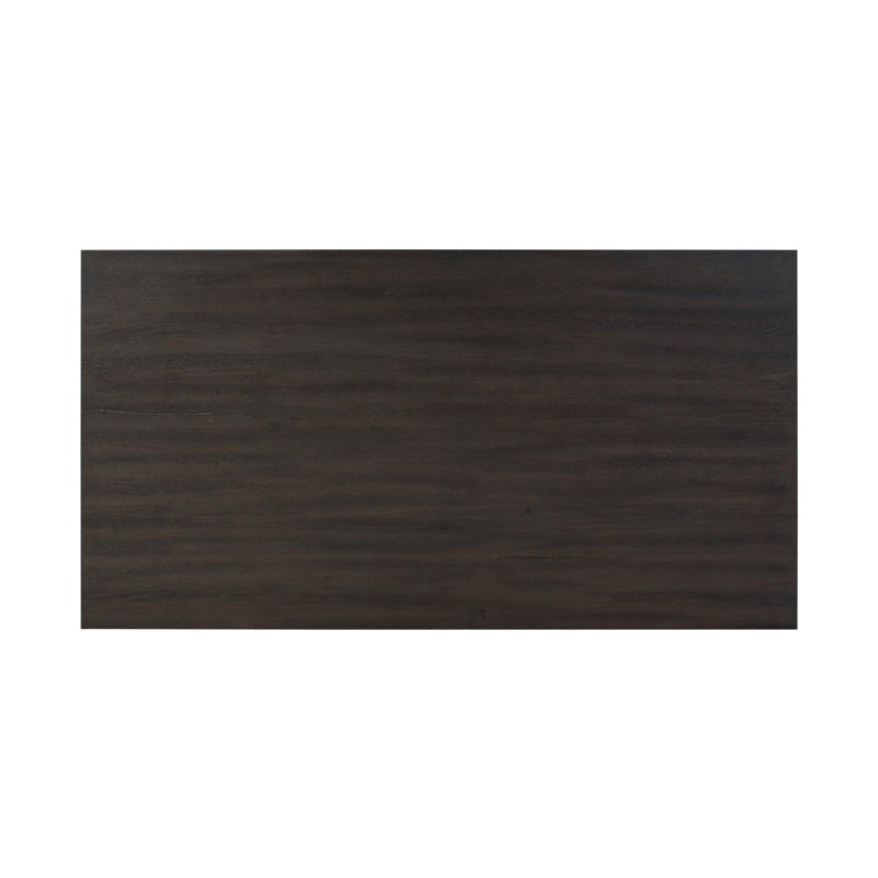 Matthes Rectangular Single Coffee Table, Smoked Black Venee
