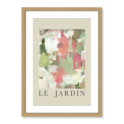 Botanical Poster Collection " Le Jardin " by Carol Robinson