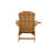 Outdoor Lounge Chair, Adirondack Chair With Built-In Cup Holder-1399542660