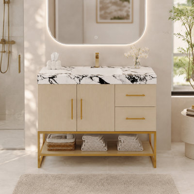 Highworth Single Bathroom Vanity with Top