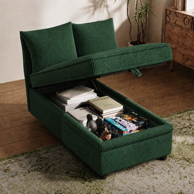  Felipe Seating Comoponent - Chaise de rangement avec deux chaises