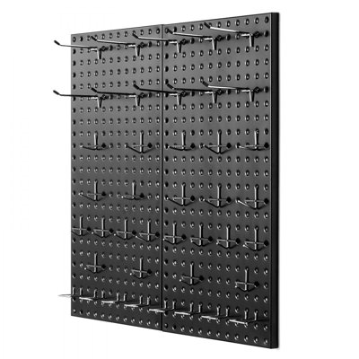 Organisateur mural en métal 24 po x 12 po pour rangement d'outils de garage