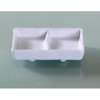 Osaka Double Divided Melamine Condiment Server