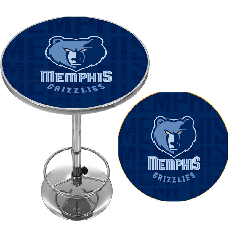 Table de bar avec repose-pieds NBA City, Grizzlies de Memphis