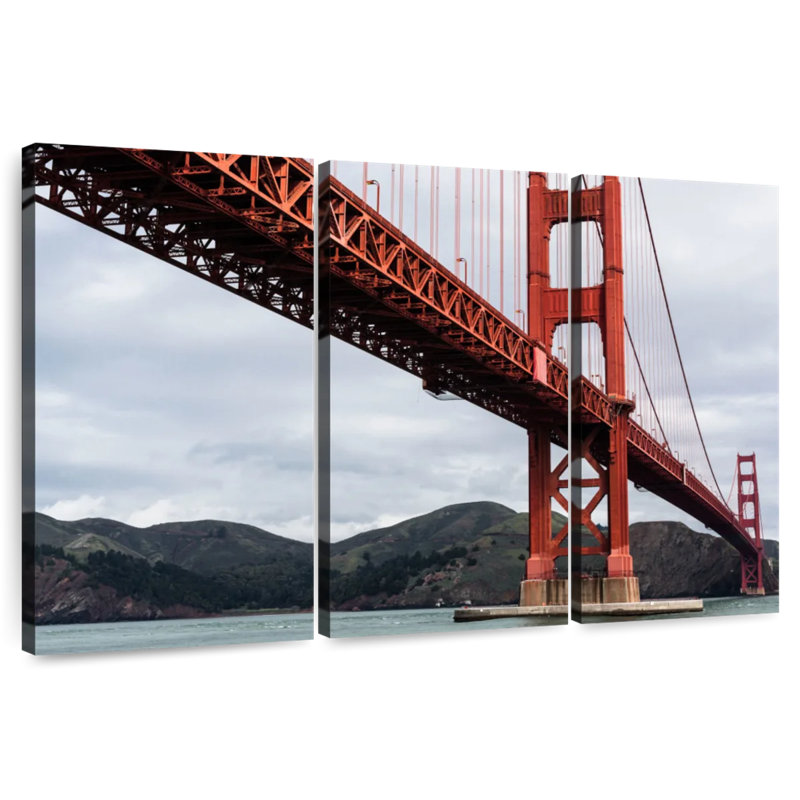 Lilie Golden Gate Architecture, H 32 po x l 50 po