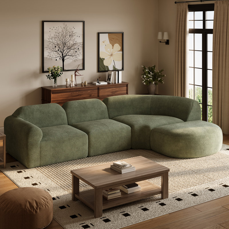 Canapé modulaire Nexo, Vert