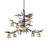 Durrin 12 - Light Dimmable Geometric Chandelier