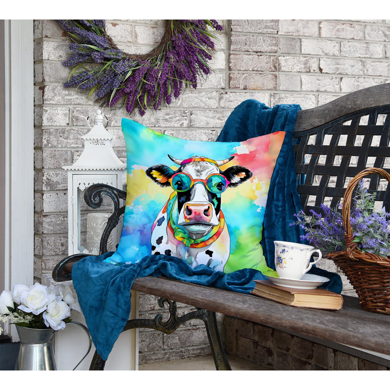 Coussin Hippie, H 18 po x l 18 po