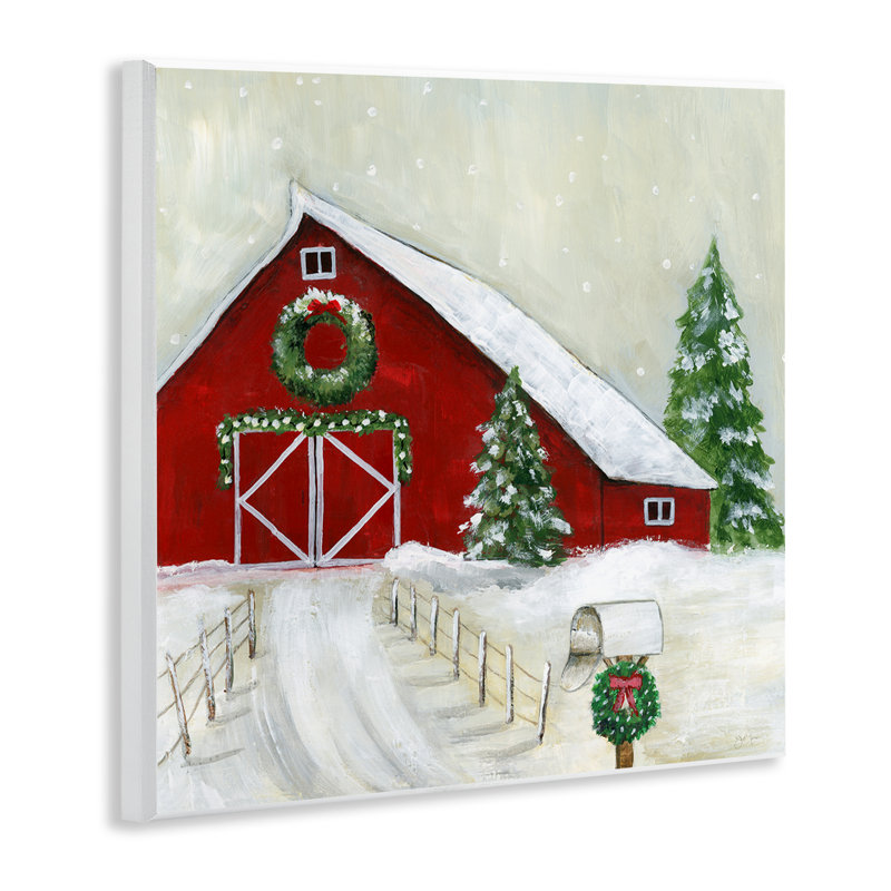 Winter Winter Scenic, estampe numérique par Janet Tava