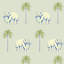 Strolling Elephant - Minted Horizon Wallpaper