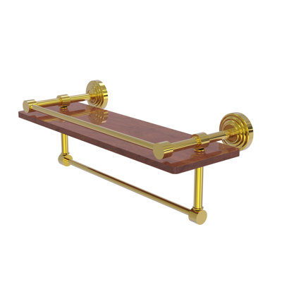 Beresford Bracket Shelf with Towel Bar