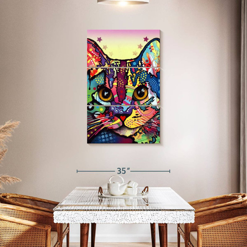Brampt Maya Cat, 45" H x 28" W