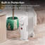 Abode 428 BTU Electric Radiator Space Heater with Adjustable Thermostat