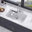 32'' L Single Bowl Quartzite Kitchen Sink-99823468