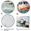 Nautique, bateau, pêche, aventure - Bateau côtier, ensemble de décorations murales multiples