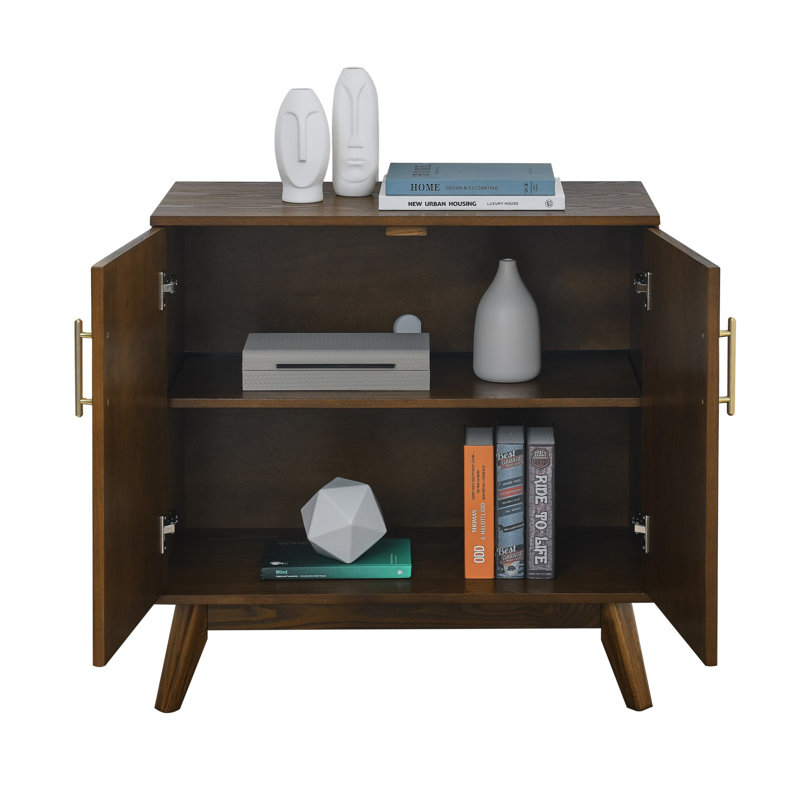 Buffet Mid-Century, Noyer