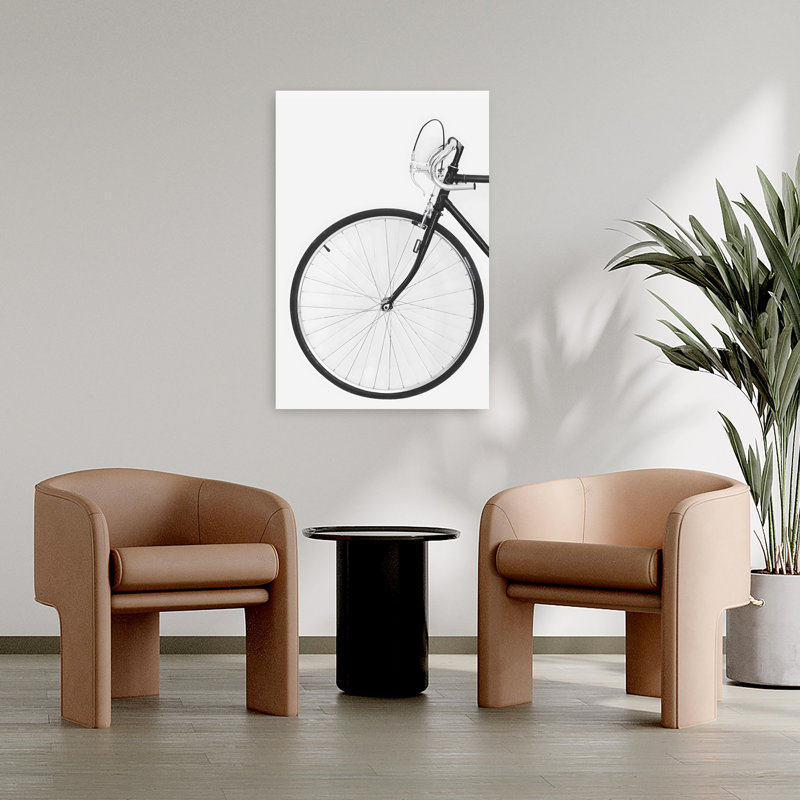 Vélo, art mural contemporain, 36" H x 24" W