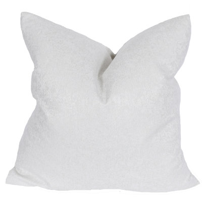 Coussin décoratif plumes