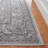 Crowborough Oriental Light Gray/Dark Gray Area Rug-1628321149